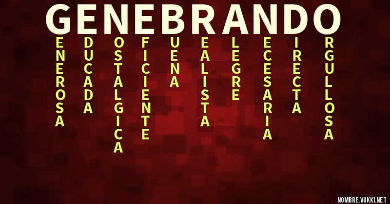 Acróstico genebrando