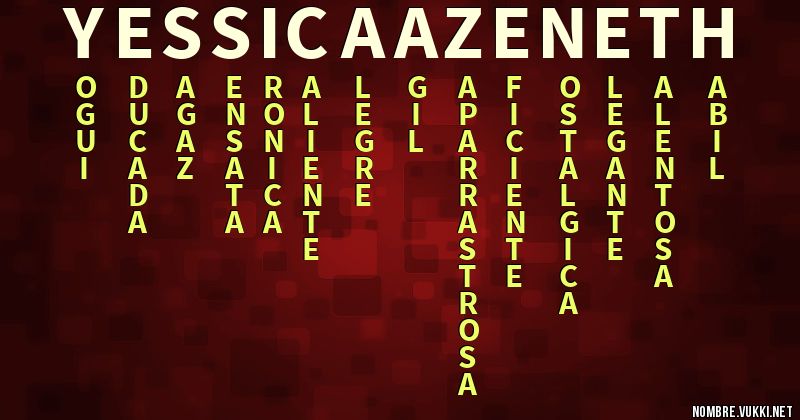 Acróstico yessica azeneth