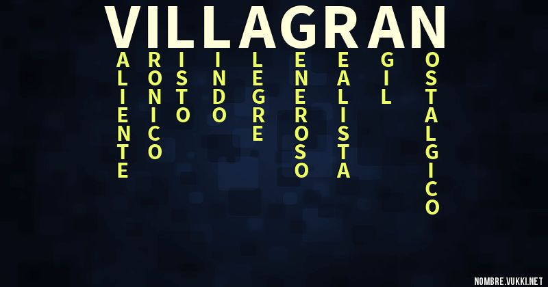 Acróstico villagran