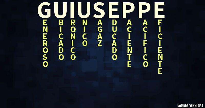 Acróstico guiuseppe