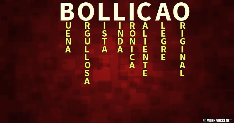 Acróstico bollicao