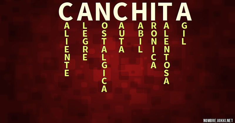 Acróstico canchita