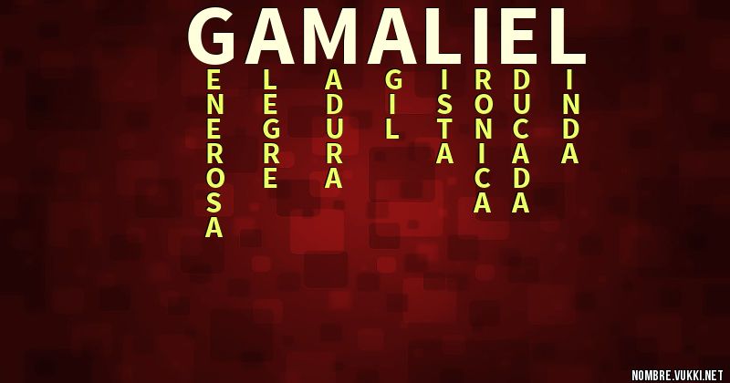 Acróstico gamaliel