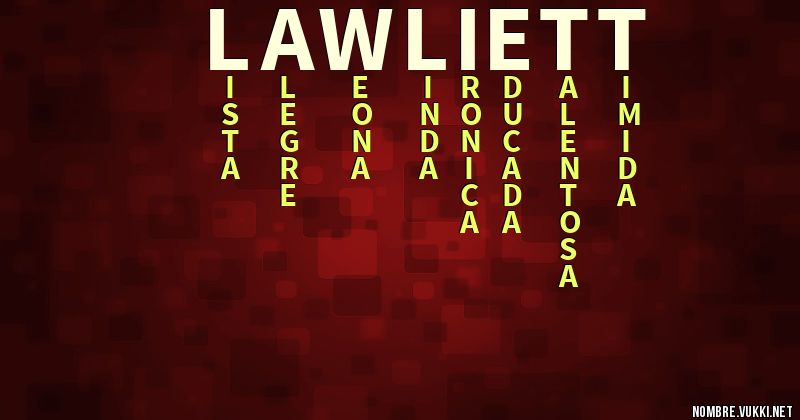 Acróstico lawliett