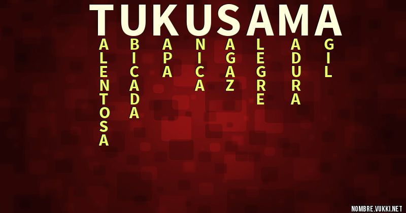 Acróstico tukusama