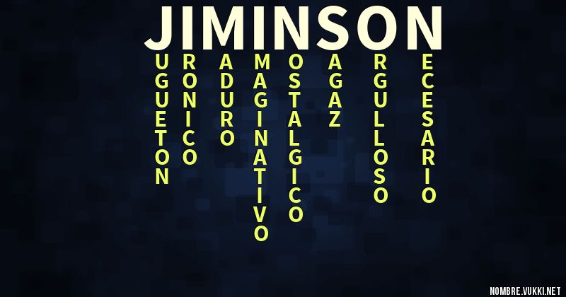 Acróstico jiminson