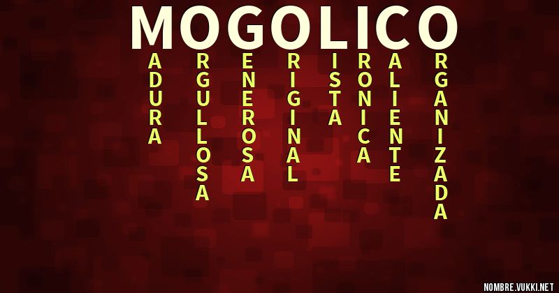 Acróstico mogolico
