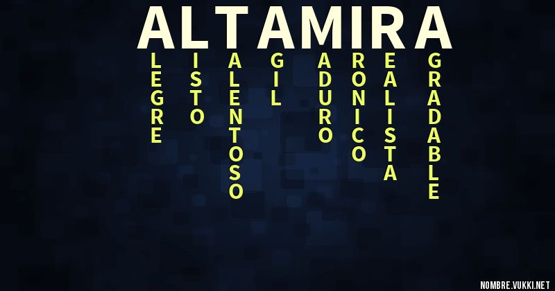 Acróstico altamira