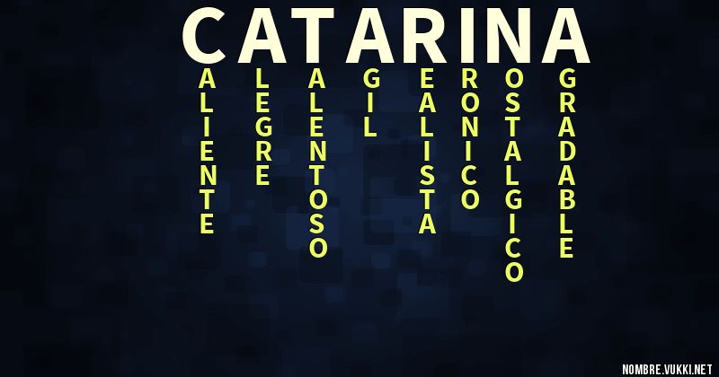 Acróstico catarina