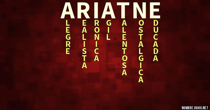 Acróstico ariatne