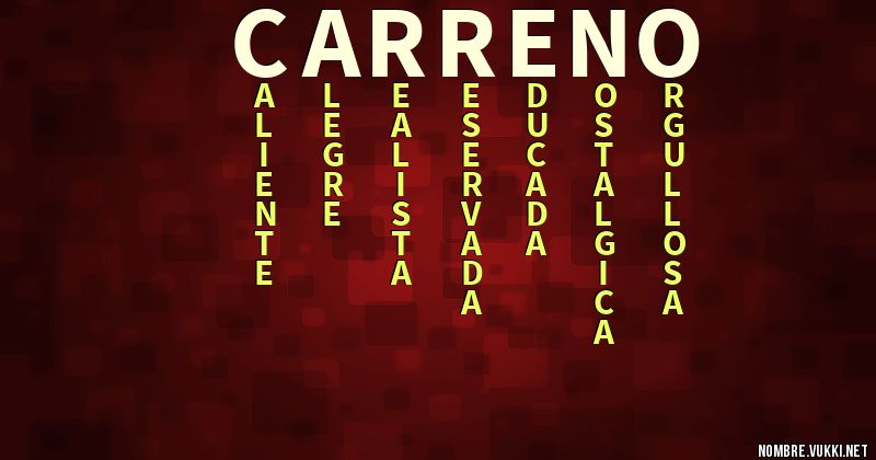 Acróstico carreño