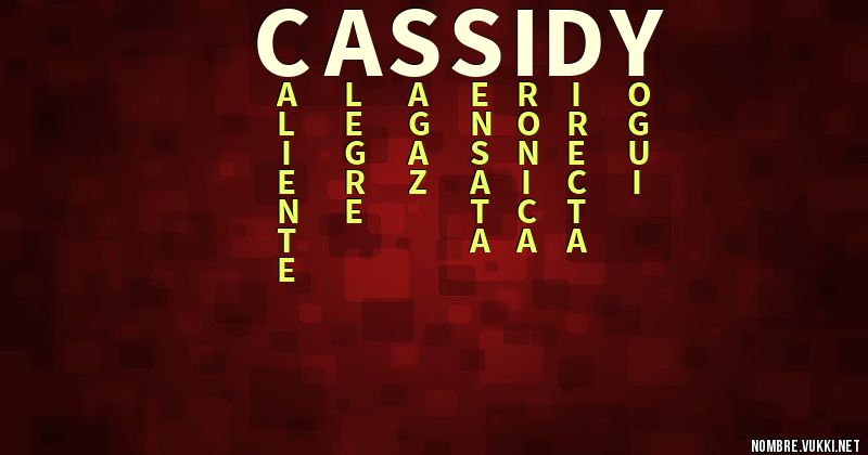 Acróstico cassidy