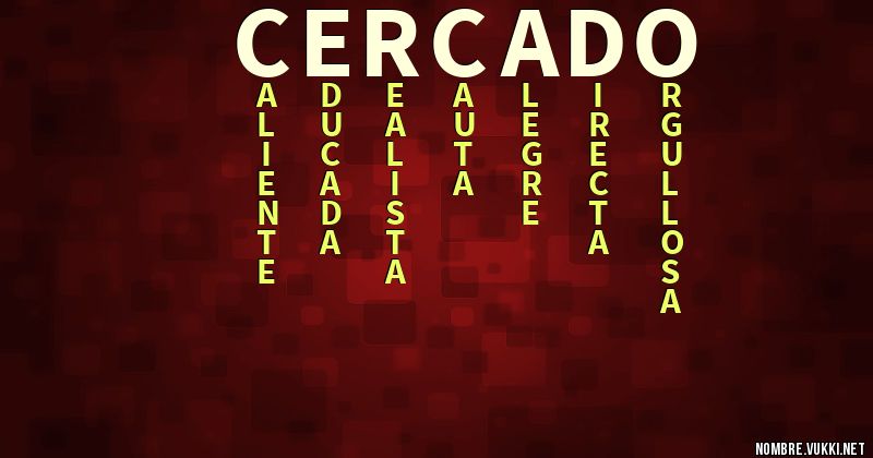 Acróstico cercado
