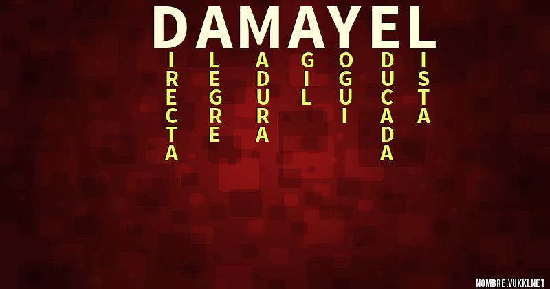 Acróstico damayel