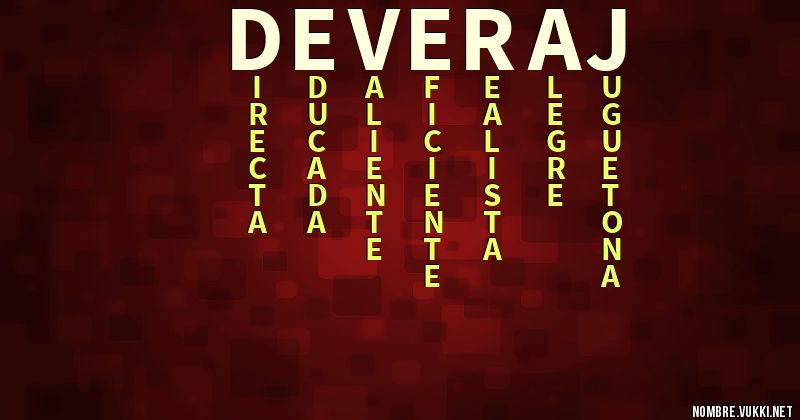 Acróstico deveraj