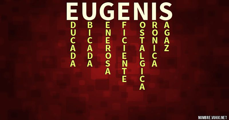 Acróstico eugenis