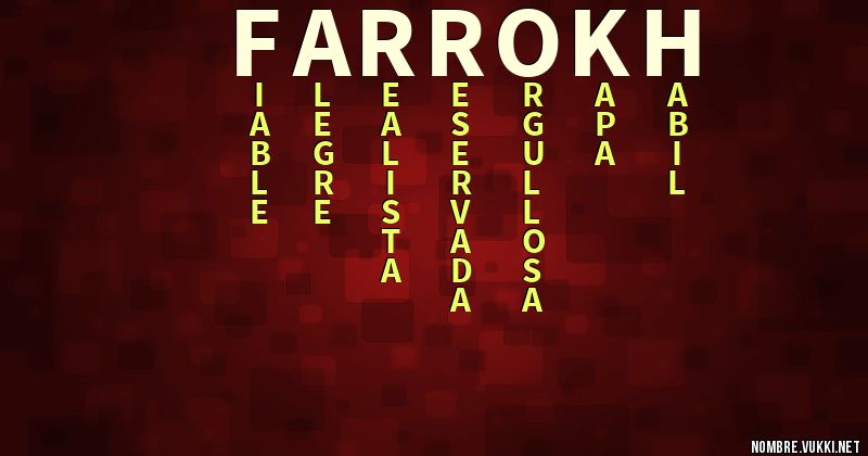 Acróstico farrokh