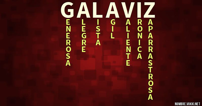 Acróstico galaviz