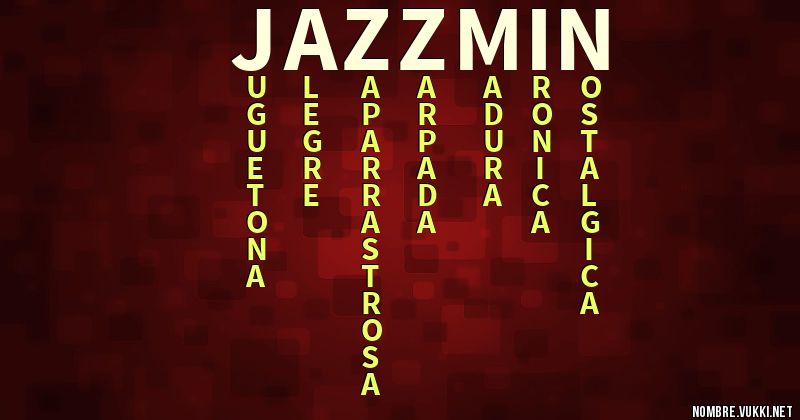 Acróstico jazzmin