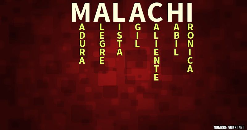 Acróstico malachi