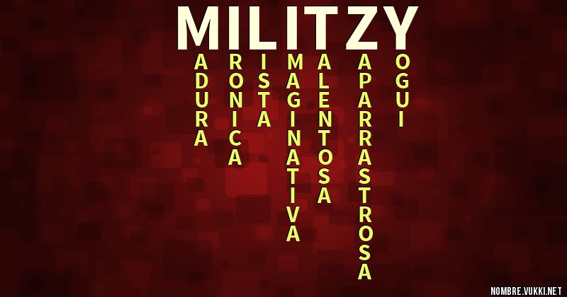 Acróstico militzy