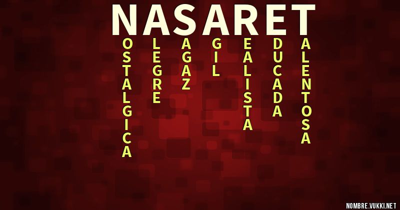 Acróstico nasaret