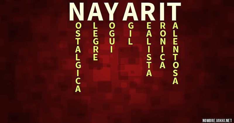 Acróstico nayarit
