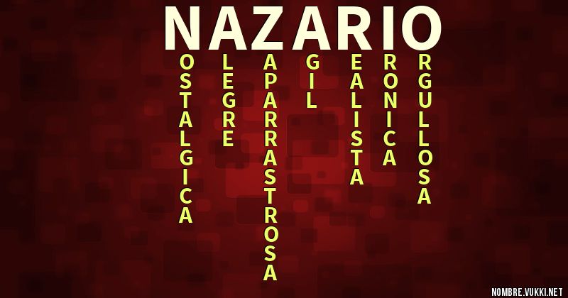Acróstico nazario