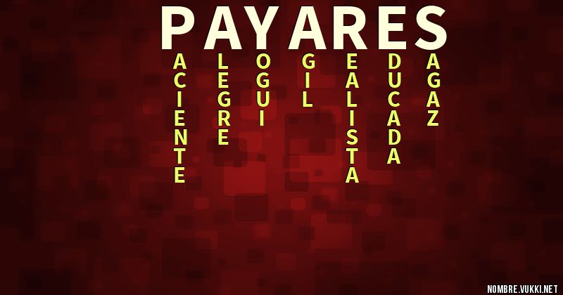 Acróstico payares