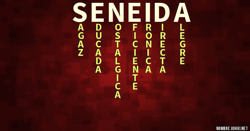 Acróstico seneida