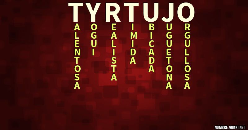 Acróstico tyrtujo