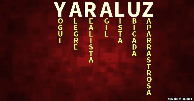 Acróstico yara luz