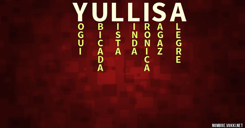 Acróstico yullisa