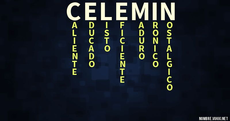 Acróstico celemin