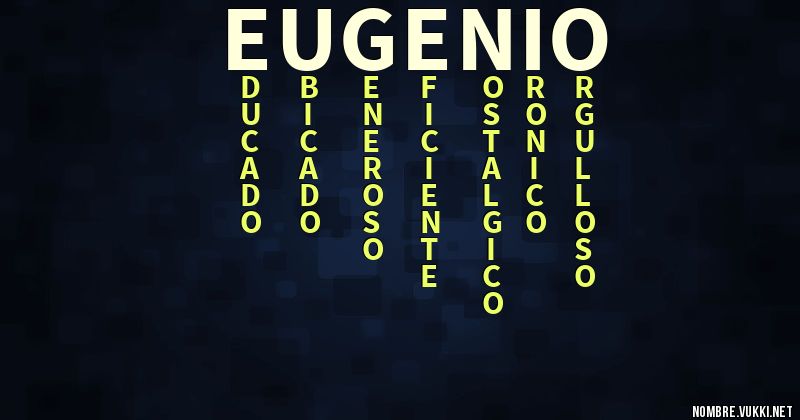 Acróstico eugenio