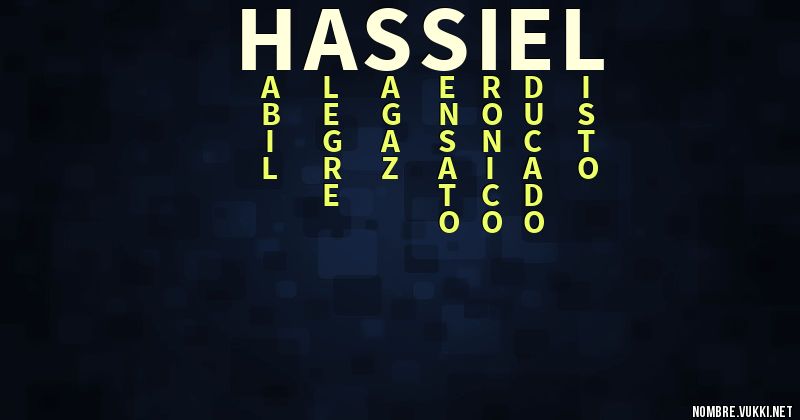 Acróstico hassiel