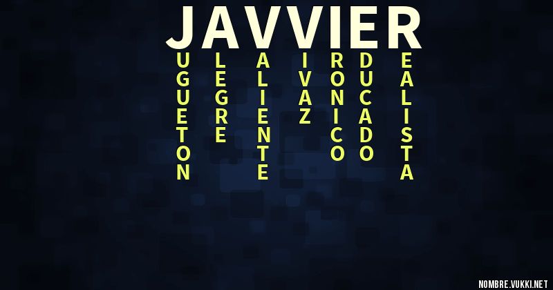 Acróstico javvier