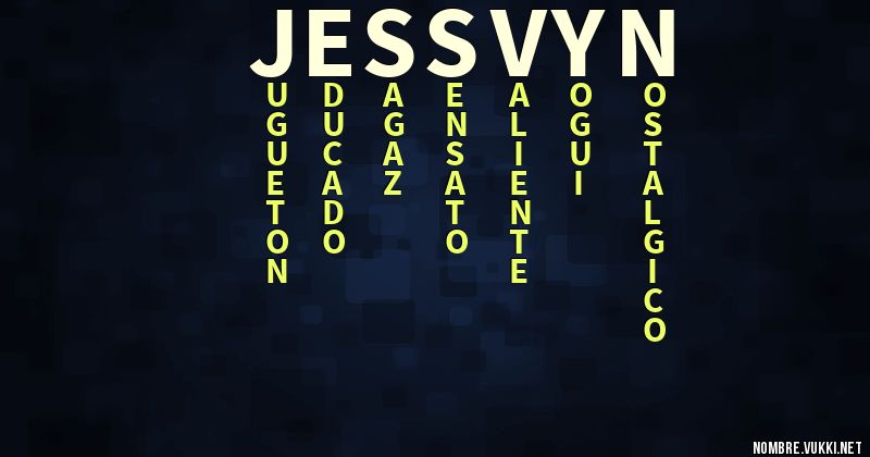 Acróstico jessvyn