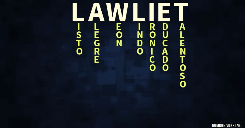 Acróstico lawliet