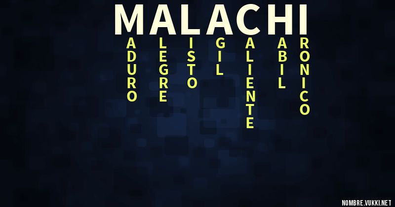 Acróstico malachi