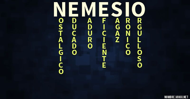 Acróstico nemesio