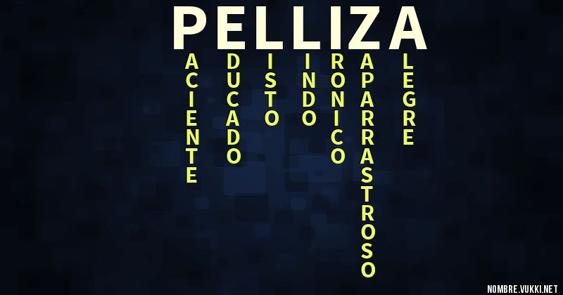 Acróstico pelliza