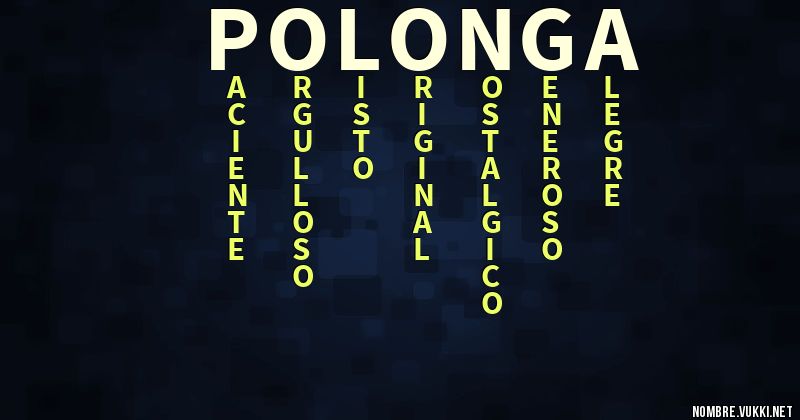 Acróstico polonga