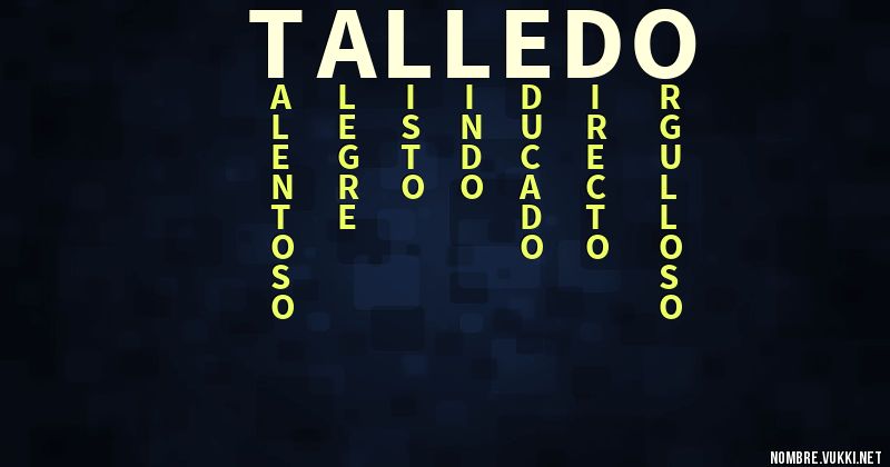 Acróstico talledo