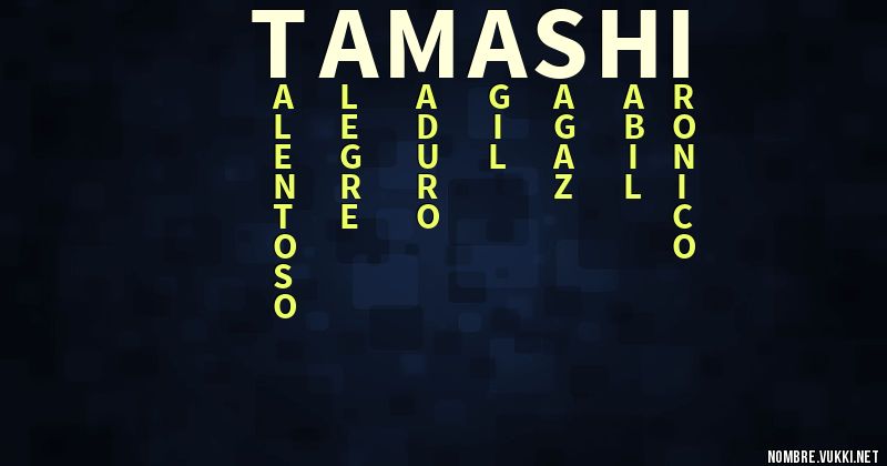 Acróstico tamashi