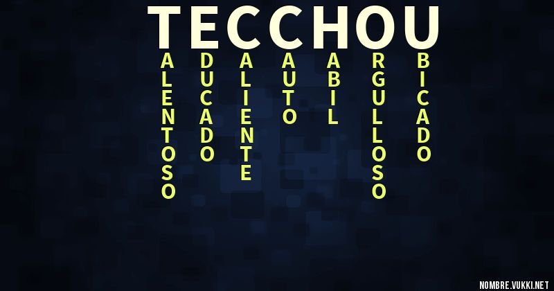 Acróstico tecchou