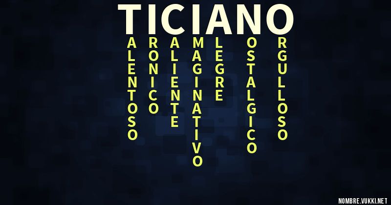 Acróstico ticiano