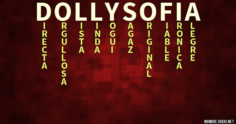 Acróstico dolly sofia