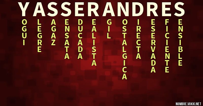 Acróstico yasser andres
