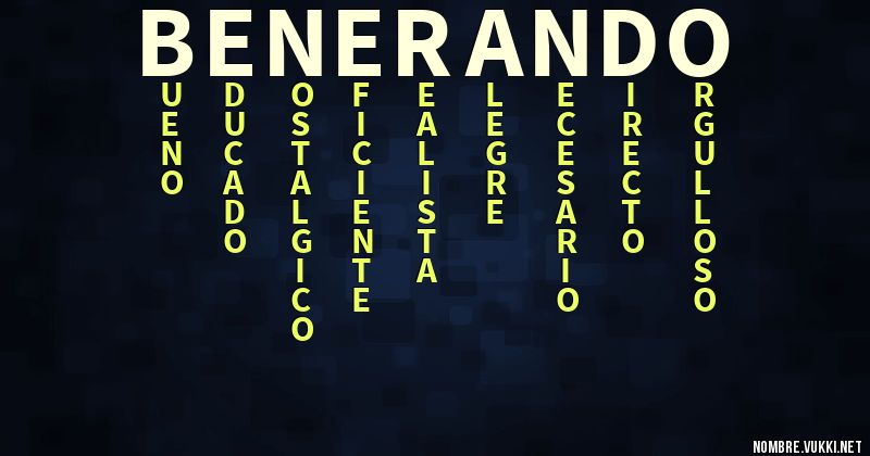 Acróstico benerando